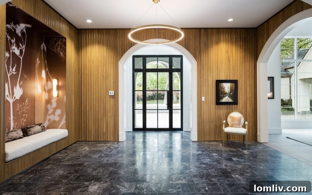 Elegant Foyer with Grand Staircase