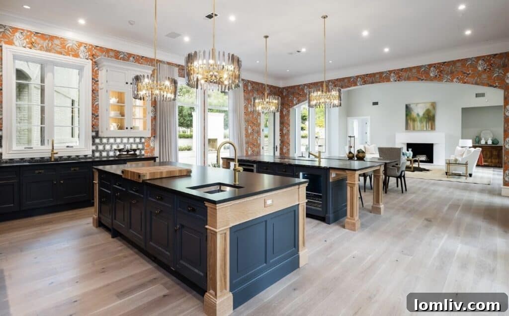 Custom Designed Christopher Peacock Kitchen