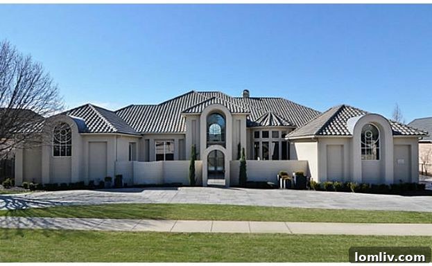 Exterior View of Gerald Sensabaugh's Frisco Smart Home