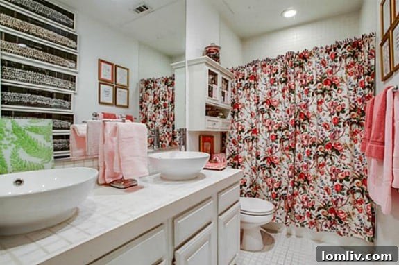 Modern Bathroom with Stylish Fixtures in Dallas Condo