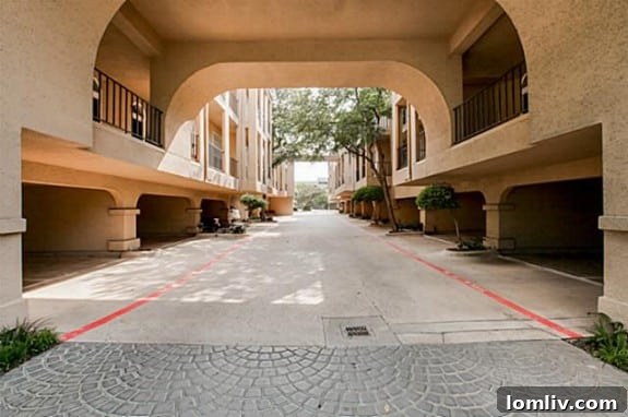 Convenient Covered Parking at 3311 Blackburn Condo