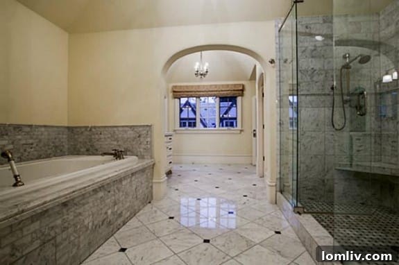 Luxurious Master Bath with Freestanding Tub