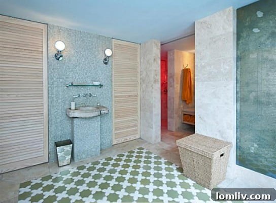 Luxurious Master Bathroom with High-End Finishes