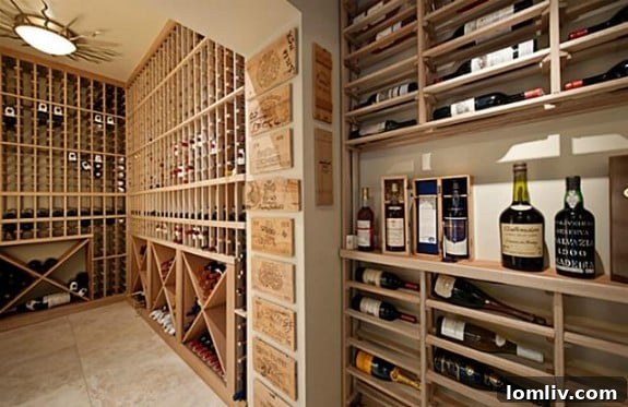 Luxurious 1,500-Bottle Wine Cellar in Robert Edsel's Home