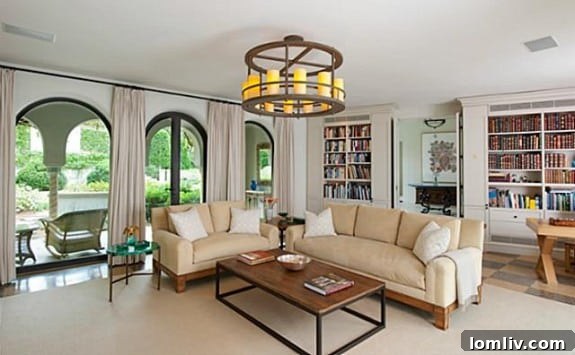 Comfortable Family Room for Relaxation