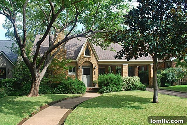 1106 N Clinton Street, an updated Tudor home in Dallas's Kessler Park