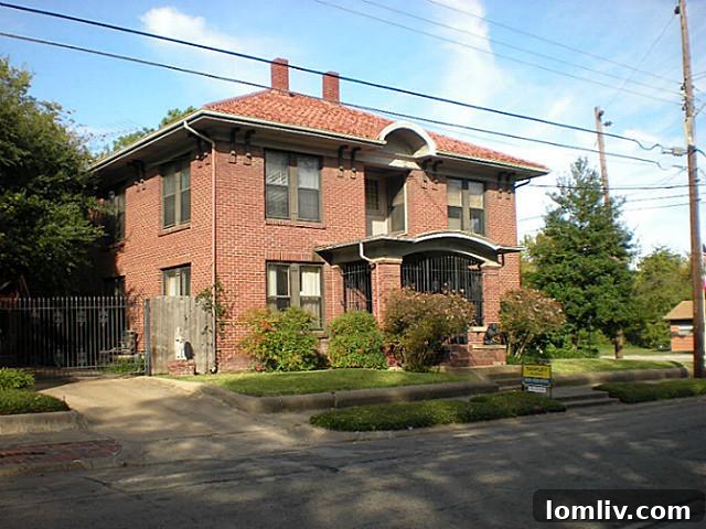 2104 Johnson Street, Greenville, a beautifully restored historic four-plex converted to a grand home