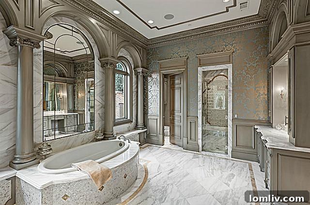 Strait Lane Dallas Luxury Master Bathroom
