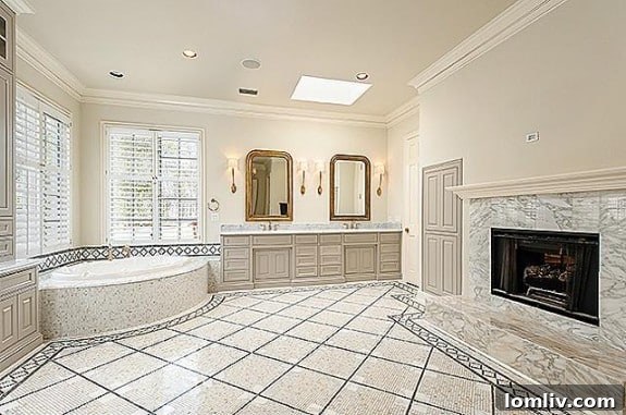 9346 Sunnybrook - Opulent Master Bathroom with Jetted Tub