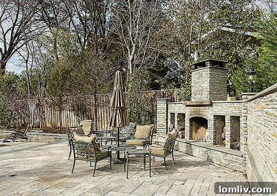 9346 Sunnybrook - Inviting Outdoor Fireplace