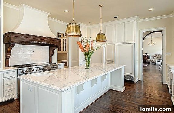 9346 Sunnybrook - Remodeled Kitchen with Carrera Marble Island