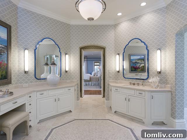4923 Deloache Master Bath with Dual Vanities