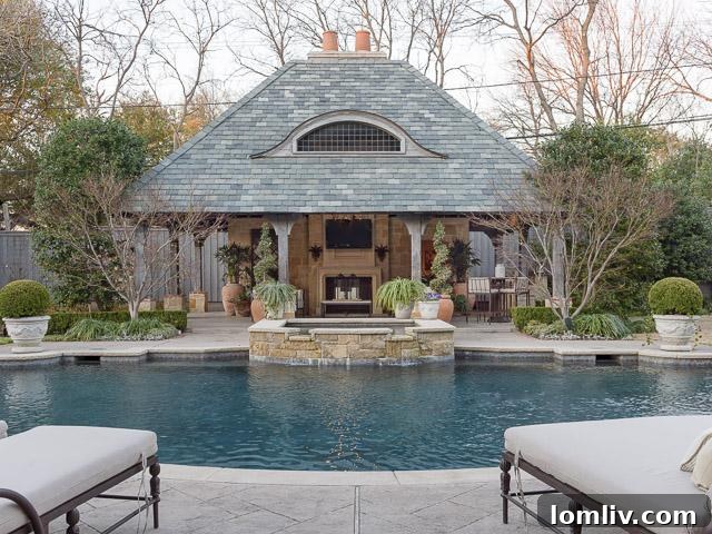 4923 Deloache Pool Cabana and Patio