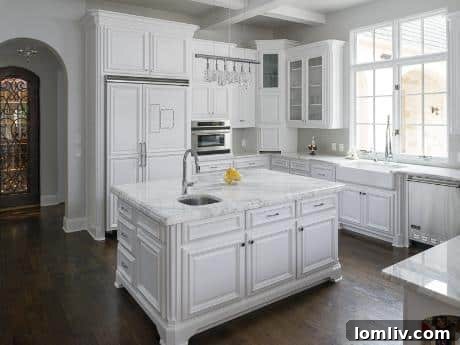 Viking Appliances and Marble Countertops