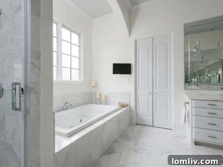Master Bath with Dual Vanities