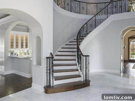 Exquisite Iron Staircase