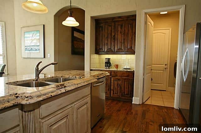 Modern Kitchen Design at 8325 Lindsay Gardens