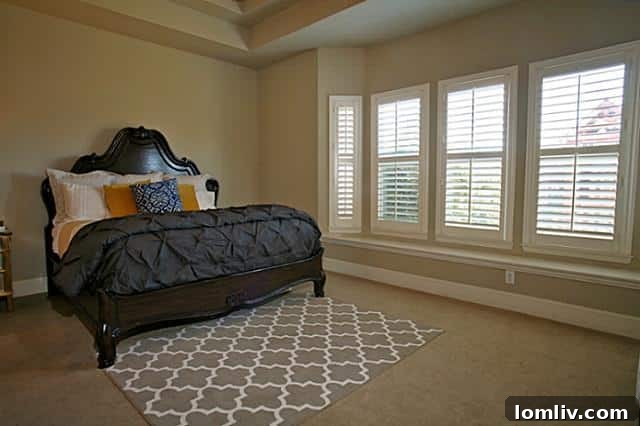 Spacious Master Bedroom at 8325 Lindsay Gardens