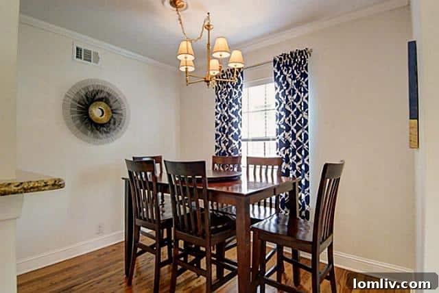 Stylish Dining Area at 851 Peavy Road