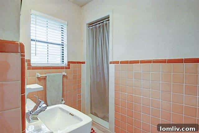 Charming Vintage Daltile Bathroom 2