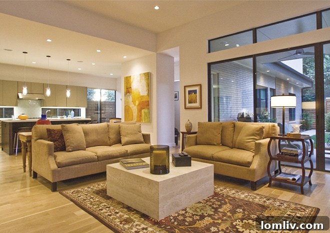 Tom Greico-built modern home in Lakewood Heights, Dallas, featured in Advocate Magazine