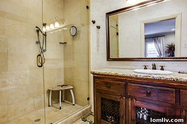 Luxurious Master Bathroom with Modern Updates