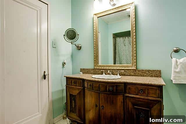 Updated Guest Bathroom in 6523 Lakewood Blvd