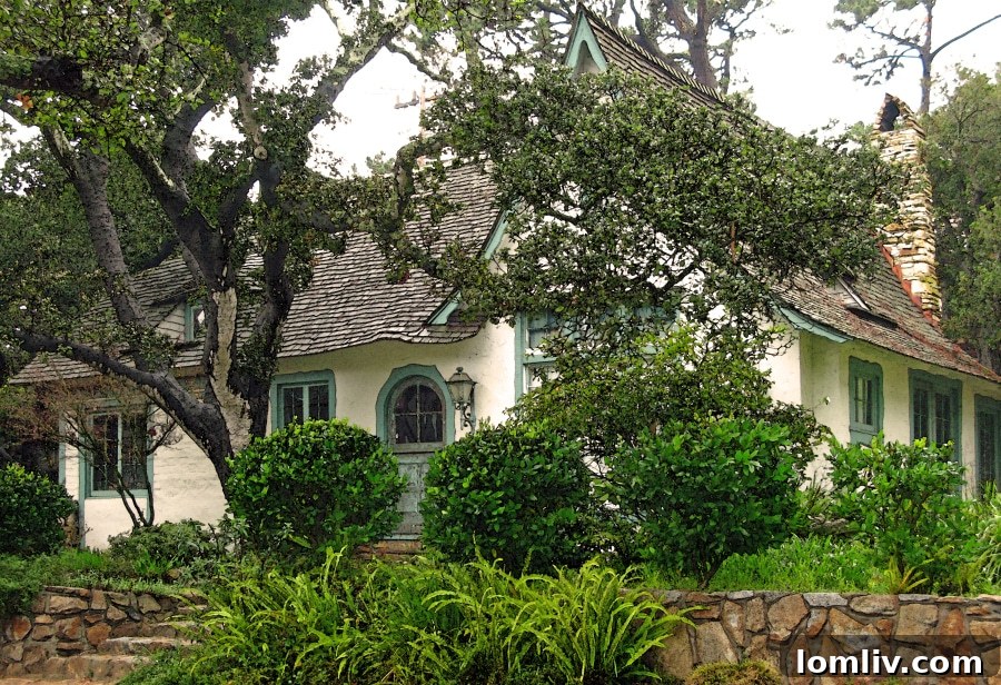 Idyllic Cottage in Carmel, Reflecting Comstock's Style