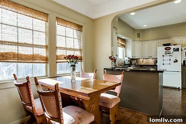 Bright Breakfast Nook in Lakewood Home