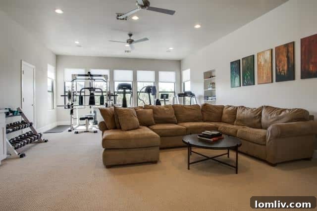 3309 Centenary Media and Exercise Room