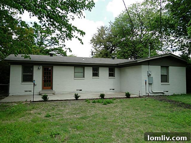 Tuesday Two Hundred Unveils Lochwood's Nearly Perfect Midcentury Modern Remodel 6 1120-Flamingo-Backyard