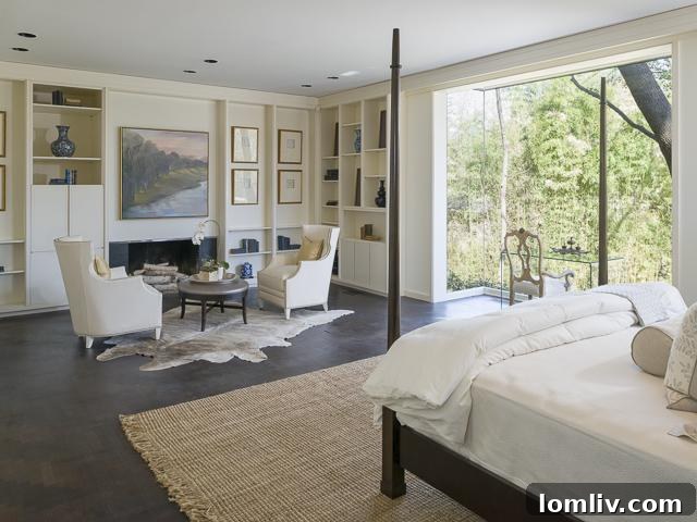 Nancy Dedman's Bud Oglesby Masterpiece on Strait Lane, with Jonsson Family Roots, Changes Hands 11 10300 Strait Lane Master Bedroom