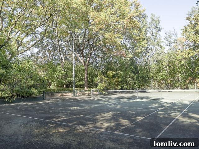 Nancy Dedman's Bud Oglesby Masterpiece on Strait Lane, with Jonsson Family Roots, Changes Hands 3 10300 Strait Lane Tennis Court
