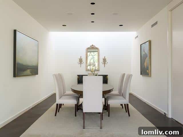 Nancy Dedman's Bud Oglesby Masterpiece on Strait Lane, with Jonsson Family Roots, Changes Hands 9 10300 Strait Lane Formal Dining Room