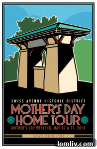 Swiss Avenue Historic District Mother's Day Home Tour logo