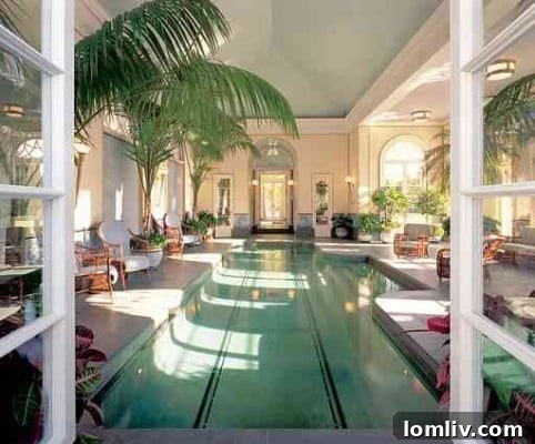 Baron-House-nataorium-Architectural-Digest - Indoor Natatorium
