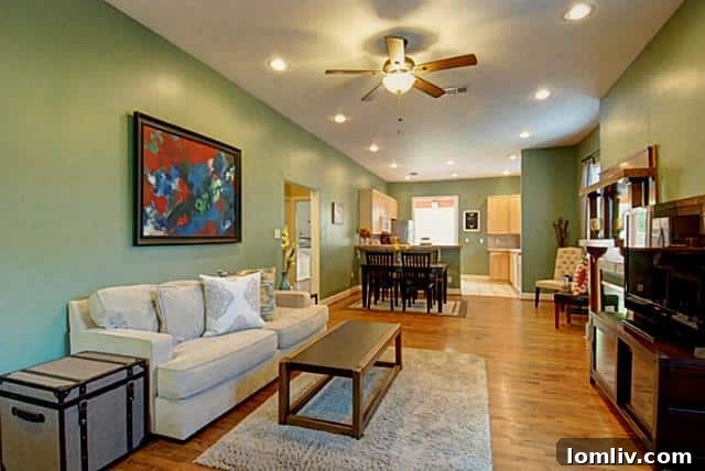 5524 Victor Living Room - Open Concept Craftsman Interior