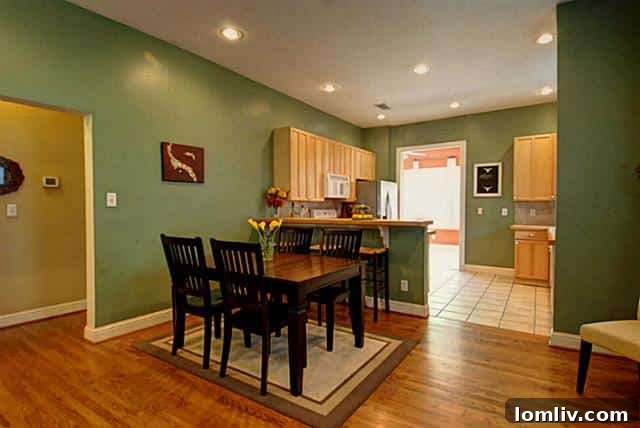 5524 Victor Dining Area - Open Concept Living Dallas Home