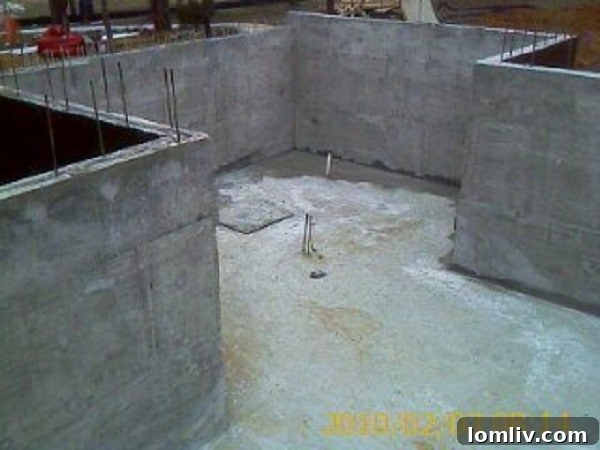 Custom wine basement installation