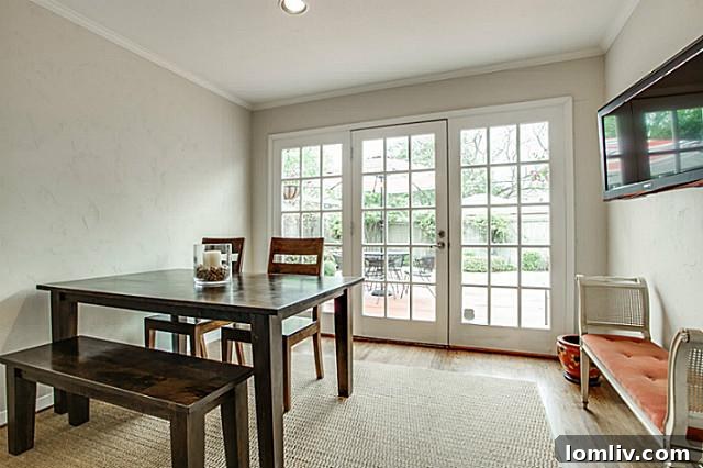 Friday Four Hundred: Charming Traditional Home in Stonewall Jackson Country 6 Sunny Eat-in Breakfast Room Overlooking Backyard
