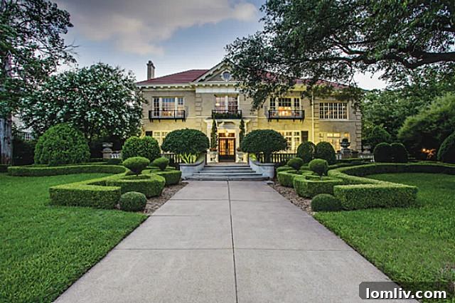 5323 Swiss Avenue Exterior - Historic Dallas Estate