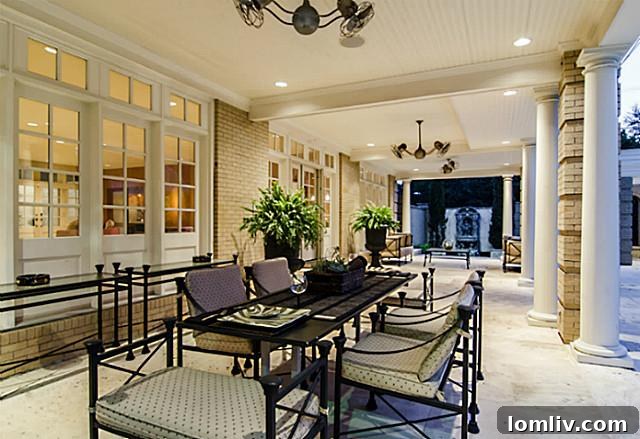 5323 Swiss Avenue Outdoor Patio