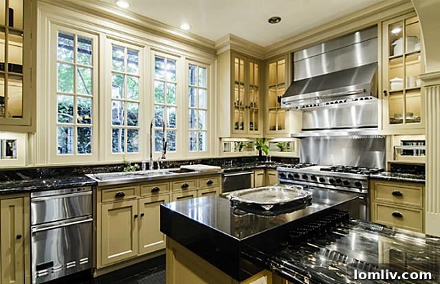 5323 Swiss Avenue Kitchen Island