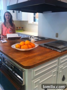 1970s kitchen with charcoal burner