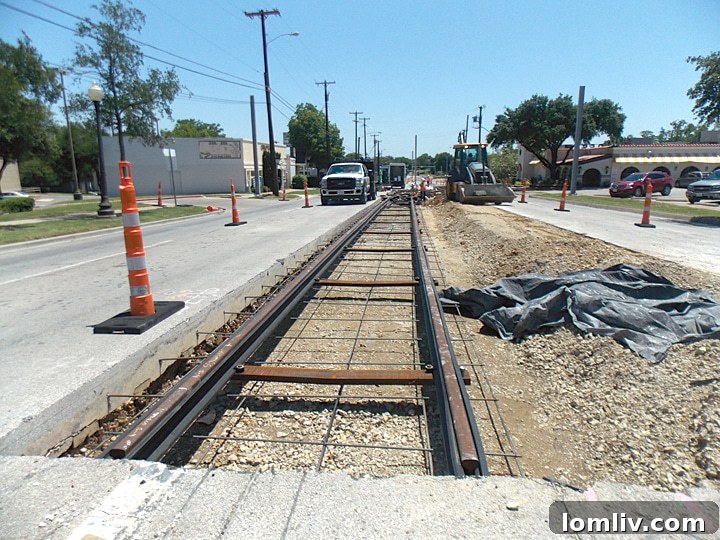 The stretch of streetcar rails is more brief than Oak Cliff residents had hoped. The project will include three phases that are currently funded, and eventually reach Jefferson Boulevard.