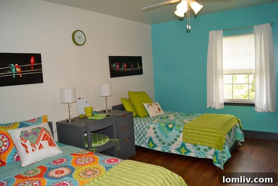Interior view of The Ebby House, a supportive environment for young women transitioning from foster care.