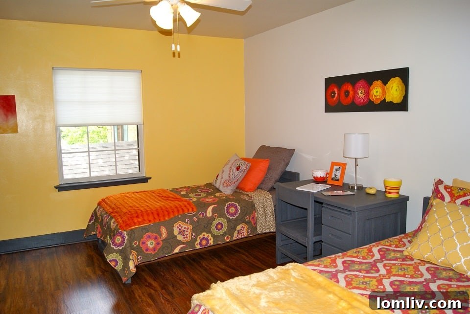 Shared communal spaces at The Ebby House, fostering a sense of belonging and support.