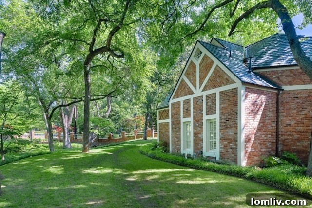 Exquisite outdoor views from the master sitting area at 9250 Meadowbrook