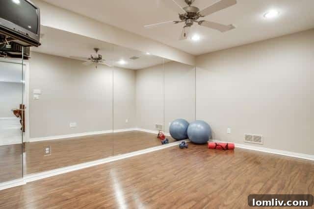 2304-Provine-exercise-room - Private Home Gym with Exercise Equipment