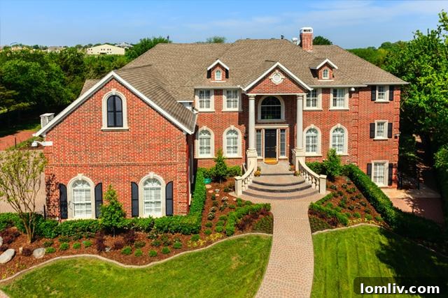 2304-Provine-Front - Elegant Facade of a Luxurious Home in McKinney